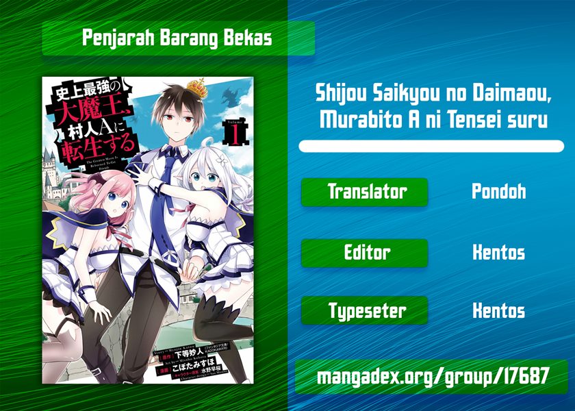 Shijou Saikyou no Daimaou, Murabito A ni Tensei suru Chapter 03 Bahasa Indonesia